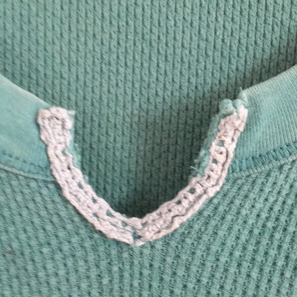 Free People Mint Kombucha Cuff Thermal - Picture 4 of 5